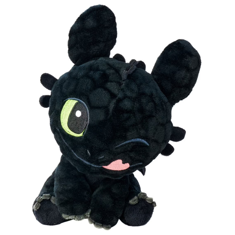 How to train your Dragon - Dragons - Peluche Toothless Heureux 18 cm