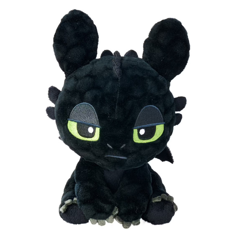How to train your Dragon - Dragons - Peluche Toothless Blasé 18 cm