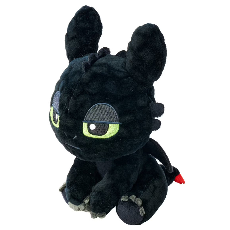Peluche Toothless Krokmou 18 cm – How to Train Your Dragon