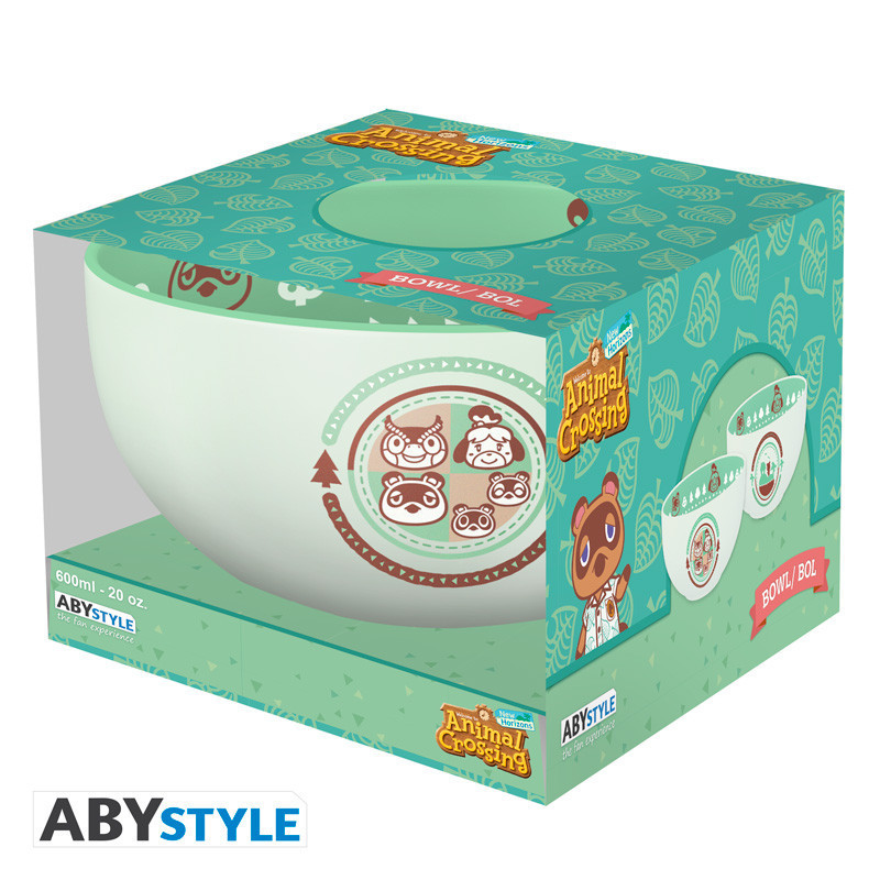 Bol 600 ml Animal Crossing – Abystyle officiel
