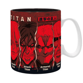 L'Attaque des Titans - Mug 460 ml Les Titans