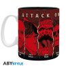 Mug 460 ml Les Titans Attack on Titan – Abystyle Officiel