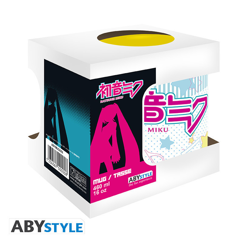 Mug 460 ml Hatsune Miku Mélodie Vocaloid – Abystyle Officiel