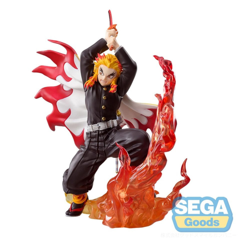 Figurines Akaza & Rengoku – Demon Slayer Sega Xross Link Officiel