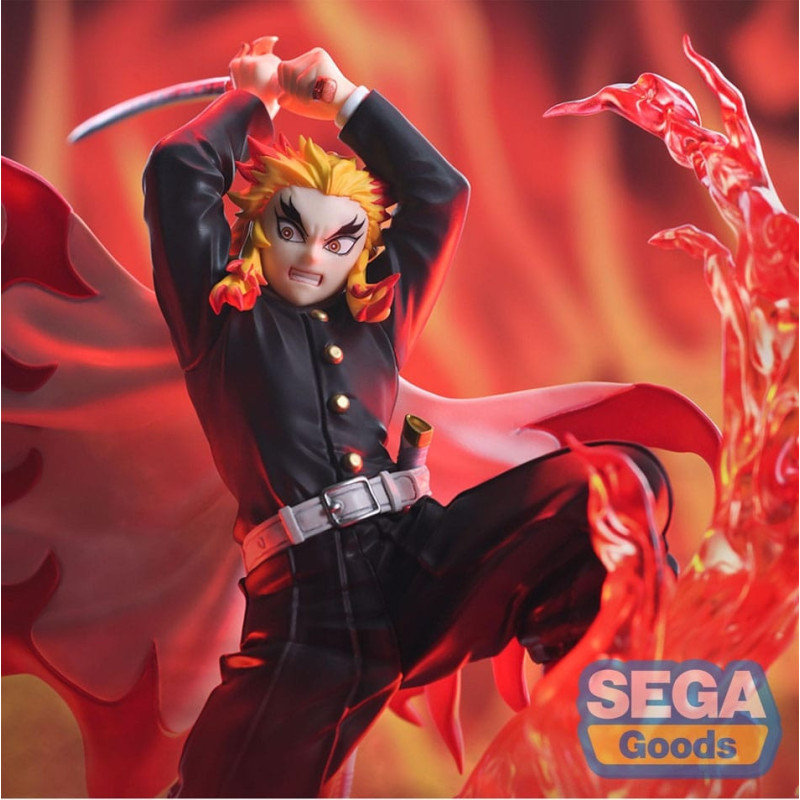 Figurines Akaza & Rengoku – Demon Slayer Sega Xross Link Officiel