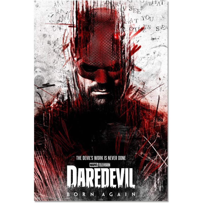 Marvel : Daredevil Born Again - Grand poster Daredevil (61 x 91,5 cm)