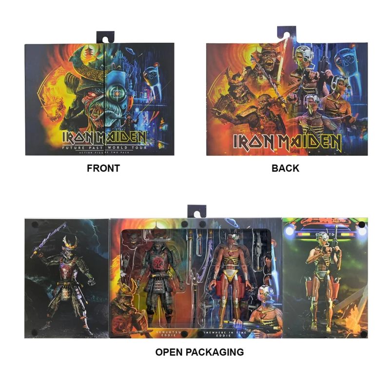 Iron Maiden - Set de 2 figurines Ultimate Future Past World Tour
