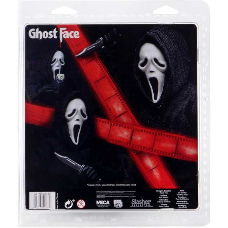 Scream - Figurine Retro Clothed Ghost Face 20 cm