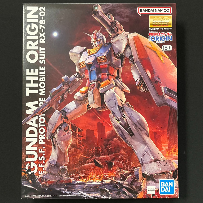 Gundam - MG 1/100 Rx-78-02 Gundam The Origin