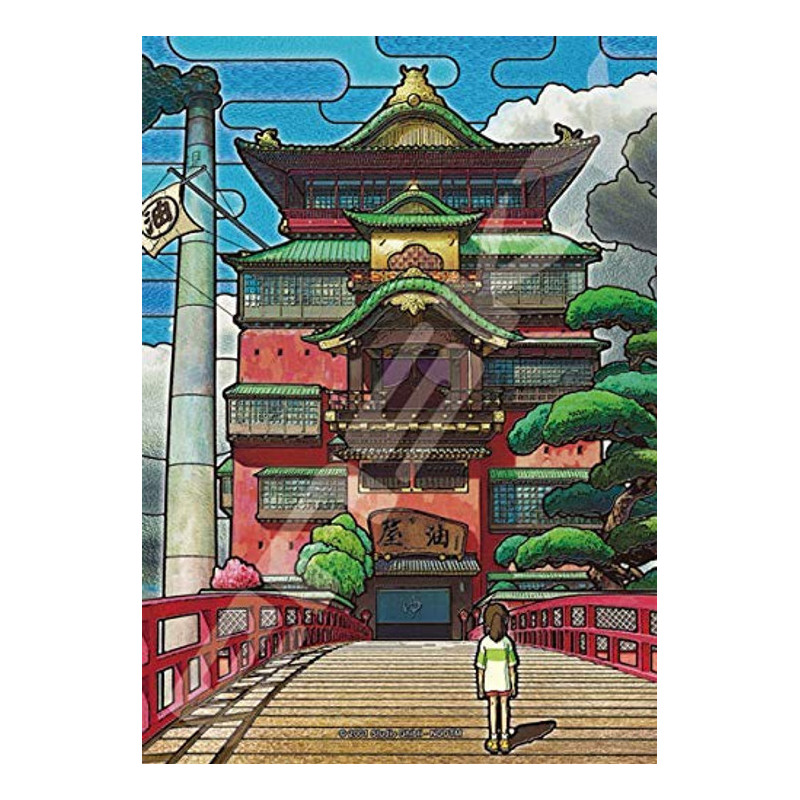 Spirited Away (Chihiro) - Puzzle Art Crystal vitrail 208 pièces Aburaya