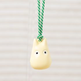 Mon voisin Totoro - Strap clochette porte-clé Totoro blanc