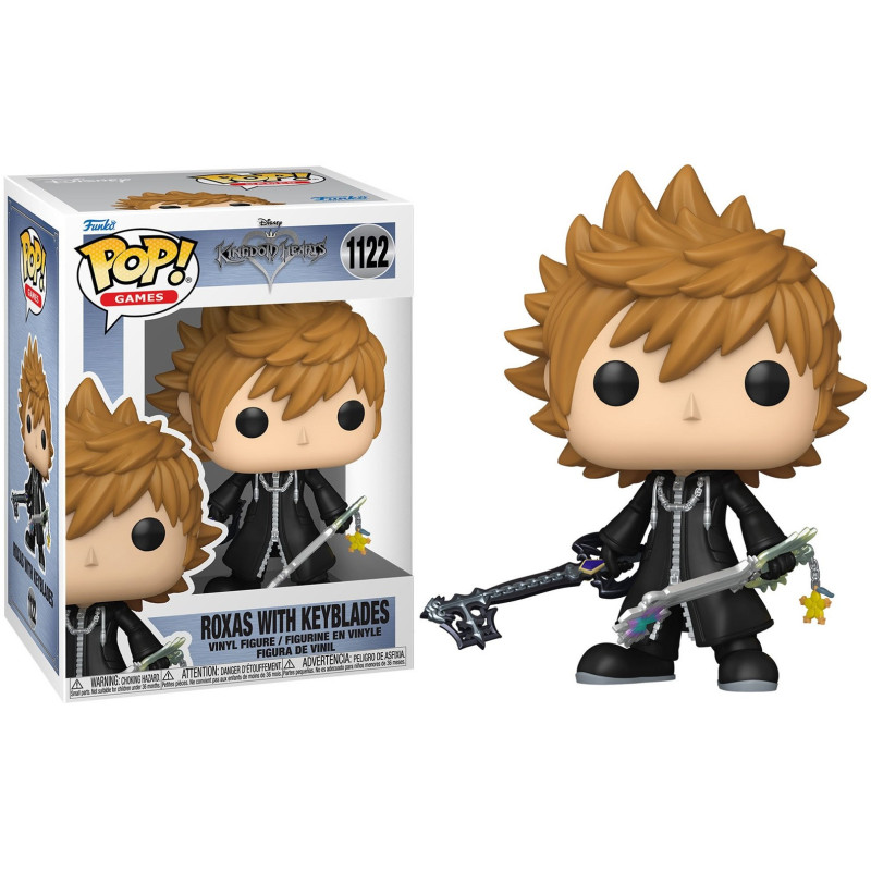 Kingdom Hearts - Pop! - Roxas with Keyblades n°1122