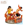 Figurine Ichibansho Ace & Luffy 15 cm – One Piece – Bandai