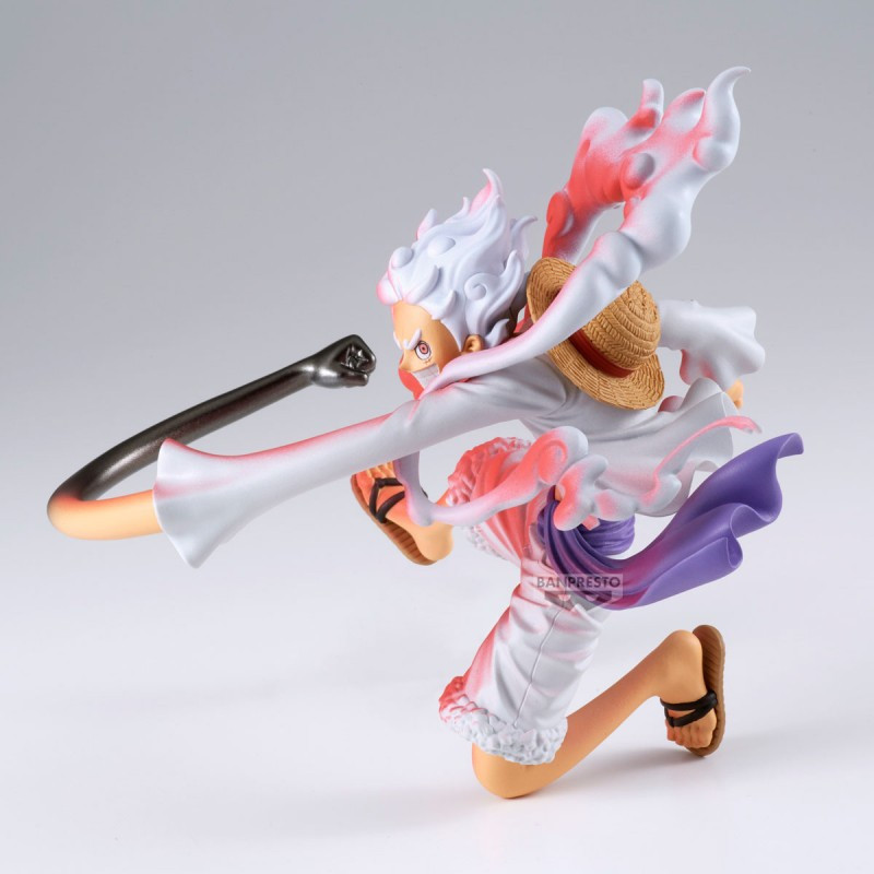 Figurine Luffy Gear 5 13cm – One Piece – Banpresto Battle Record