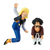 Dragon Ball Z - Figurine Match Makers : Android 18 & Mr. Satan