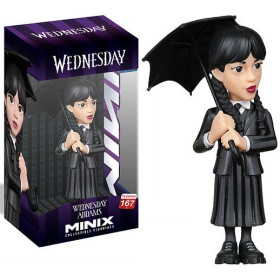 Wednesday - Figurine 12 cm Minix : Wednesday and Umbrella
