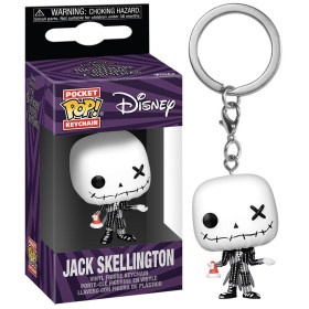 Nightmare Before Christmas - Pop! Pocket - Porte-clé Patchwork Jack