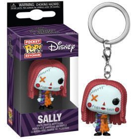 Nightmare Before Christmas - Pop! Pocket - Porte-clé Patchwork Sally