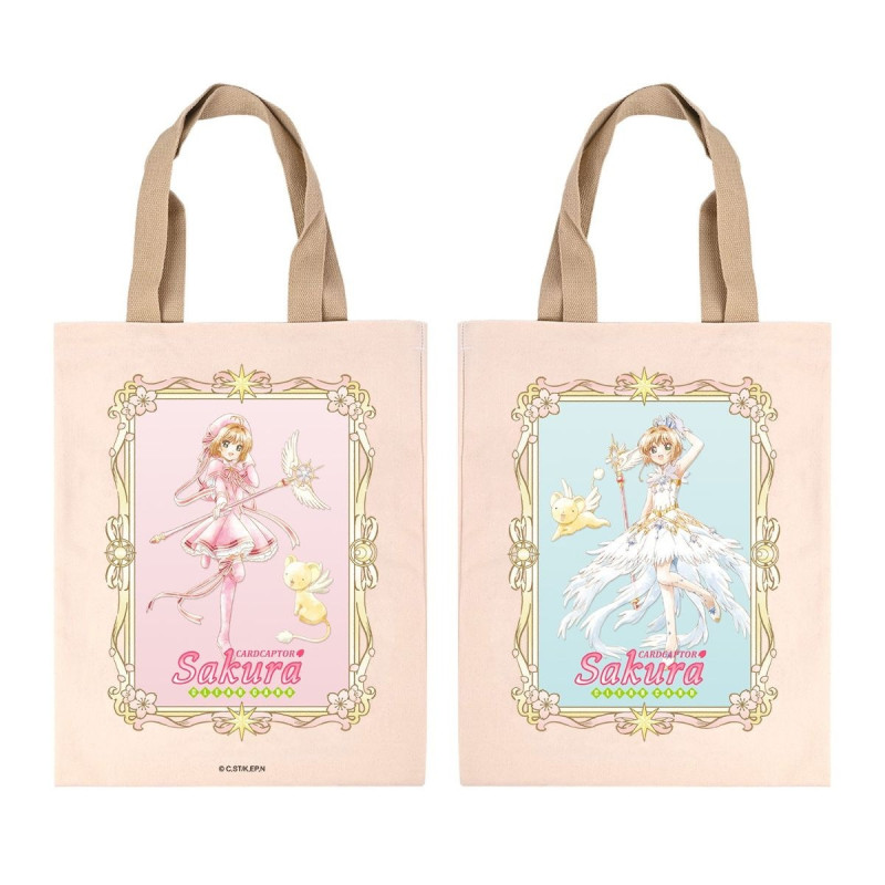 Sac fourre-tout coton Card Captor Sakura Sakura & Kero-chan – Officiel