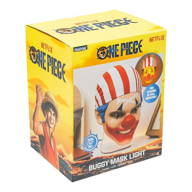 Lampe Buggy Masque One Piece 20 cm – Paladone Officielle