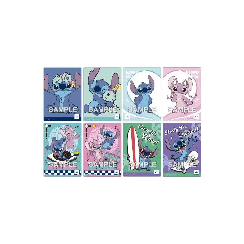 Ensky Stitch Clear Card Collection Gum – Trading Cards Disney