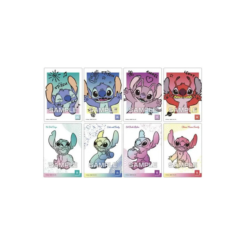 Ensky Stitch Clear Card Collection Gum – Trading Cards Disney