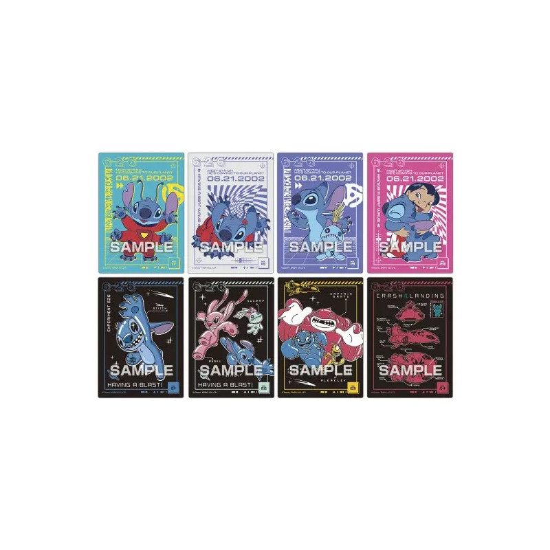Ensky Stitch Clear Card Collection Gum – Trading Cards Disney