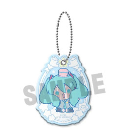 Hatsune Miku x Cinnamoroll - Porte-clé miroir Miku