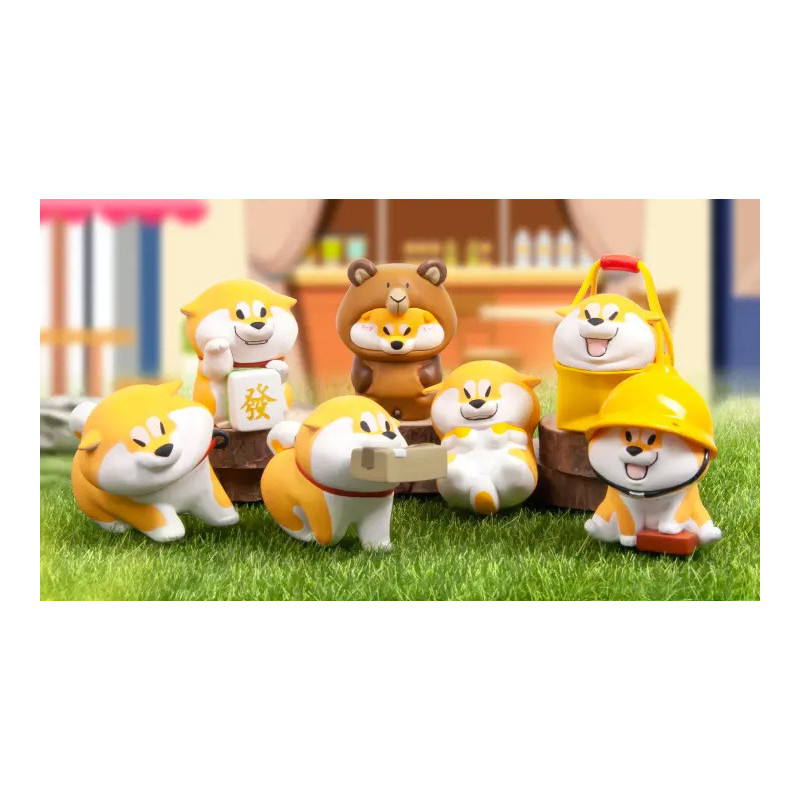 Shiba Inu Kuko Moe Dog - Mini figurine Warning Series 1 EXEMPLAIRE ALEATOIRE