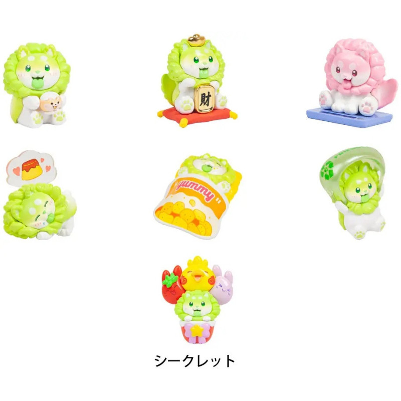 Figurine Vegetable Fairy Cabbage Dog Rookie – Blind Box Dodowo