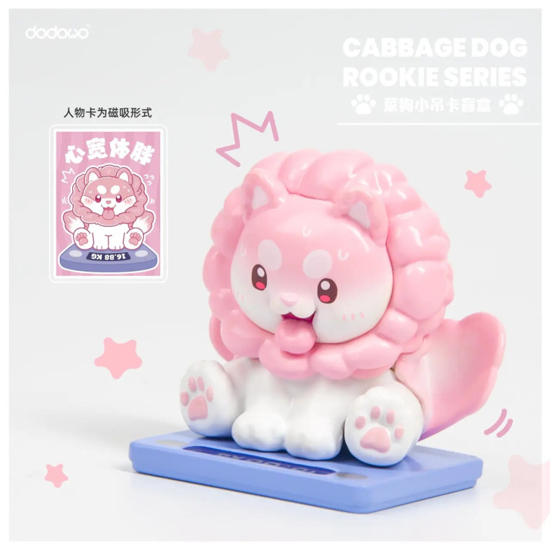 Figurine Vegetable Fairy Cabbage Dog Rookie – Blind Box Dodowo