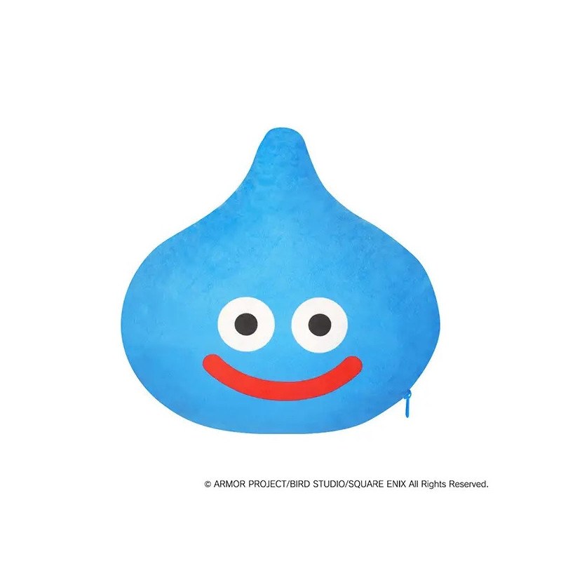 Coussin peluche réversible Slime Dragon Quest – Square Enix