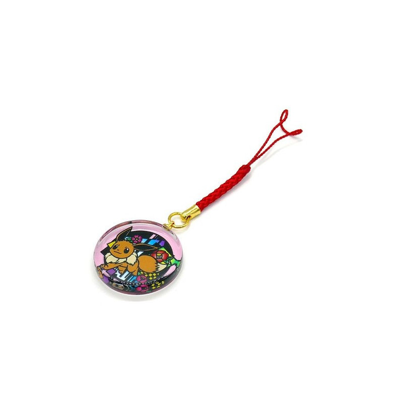 Pokémon - Porte-clé strap acrylique Evoli (Eevee)