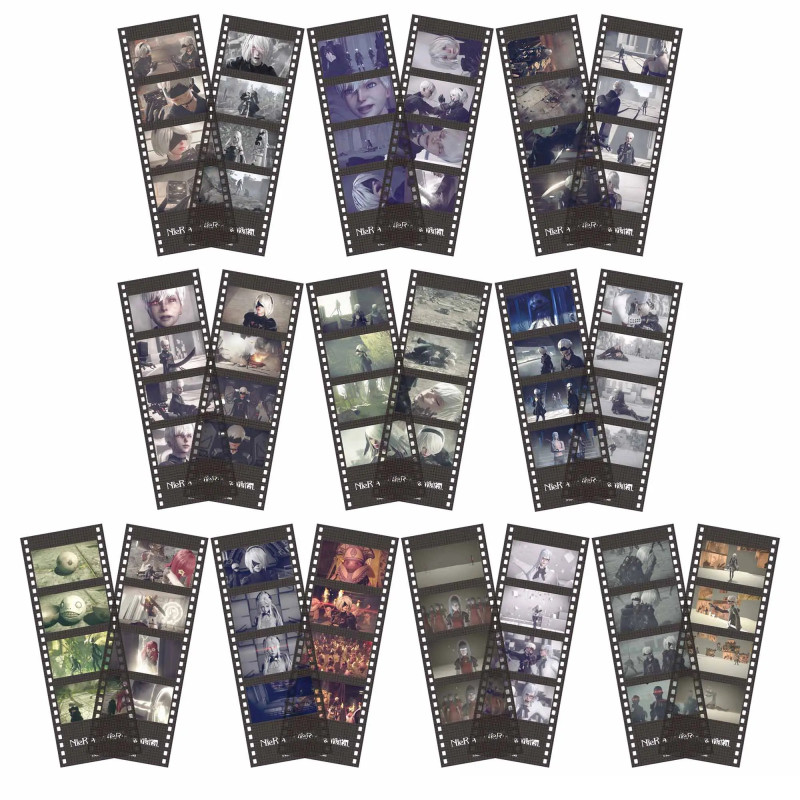 NieR:Automata Film - Trading Stickers 1 EXEMPLAIRE ALEATOIRE