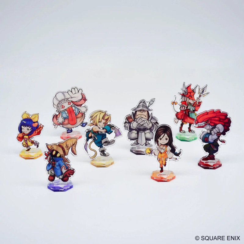 Final Fantasy IX - Mini stand en acrylique 1 EXEMPLAIRE ALEATOIRE