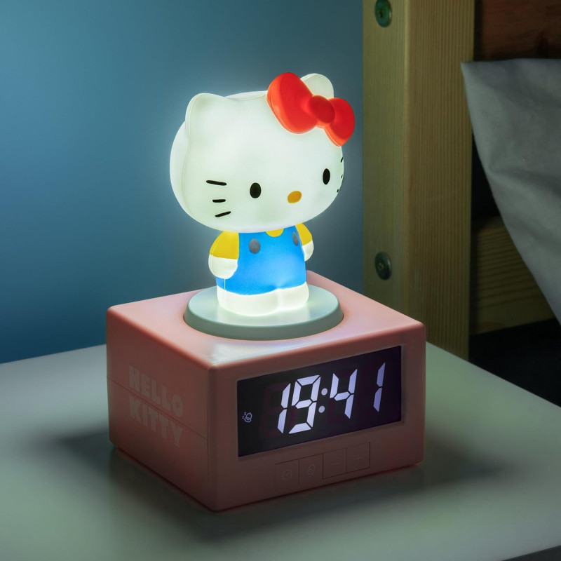 Sanrio - Réveil Lumineux Icon Hello Kitty (15 cm)