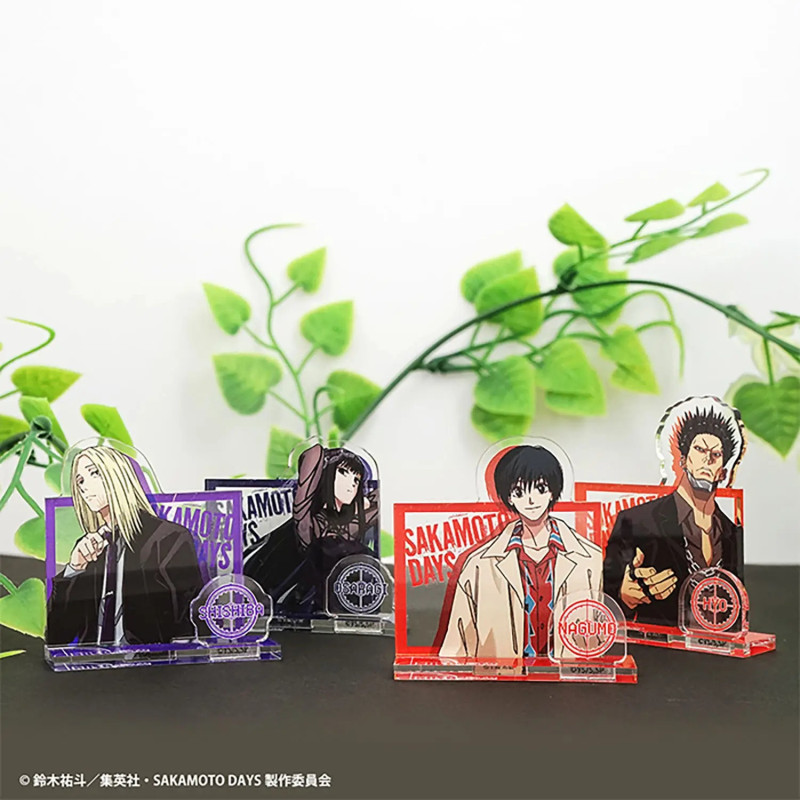 Figurine stand acrylique Sakamoto Days – Booster aléatoire – F-Toys