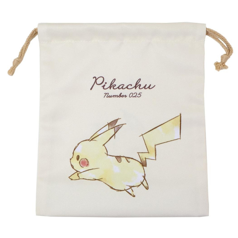 Pokémon - Pochette tissu à bento Pikachu Dash
