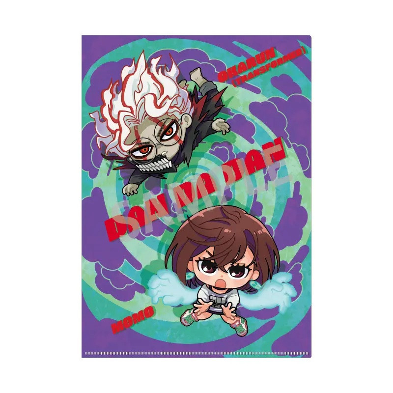 DanDaDan - Chemise clear file A4 Okarun Transformed, Momo & Mémé Turbo