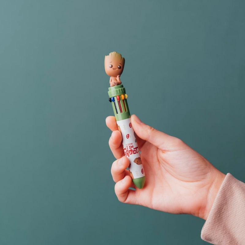 Marvel - Stylo 10 couleurs Groot