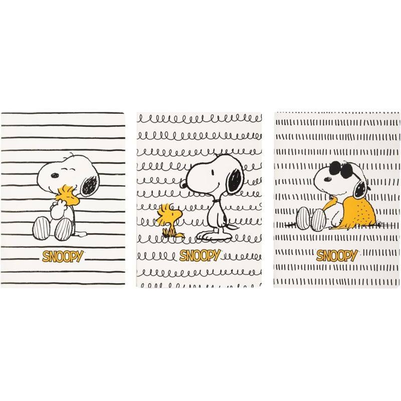 Peanuts (Snoopy) - Pack 3 carnets Snoopy Lazy Days