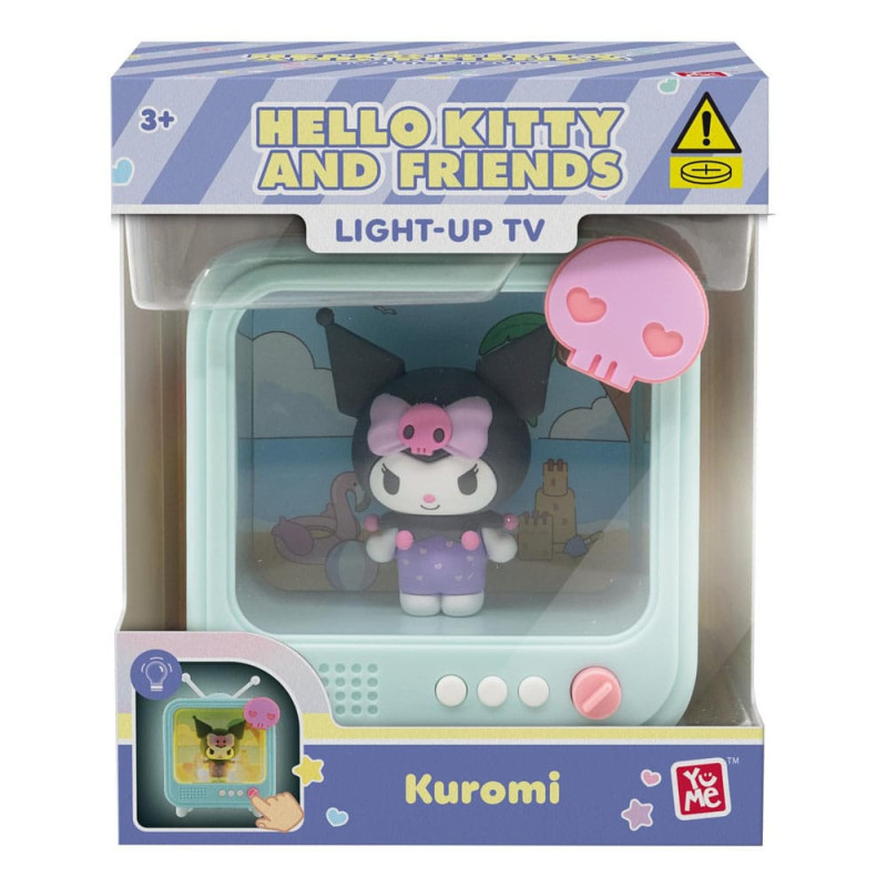 Sanrio - Mini Bedside Light TV Series 8 cm : Kuromi