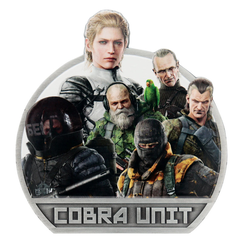 Médaillon Metal Gear Solid Delta Cobra Unit – Fanattik 5000 ex.