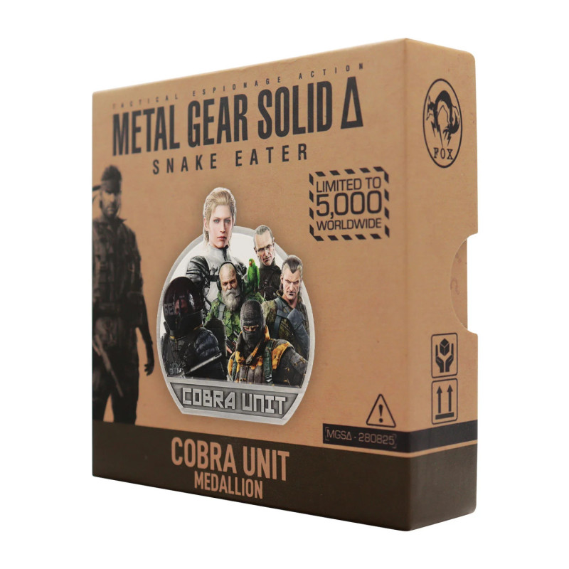 Médaillon Metal Gear Solid Delta Cobra Unit – Fanattik 5000 ex.