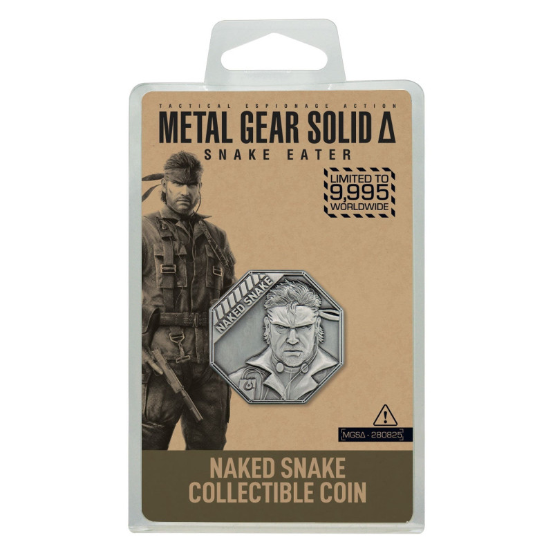 Pièce Naked Snake Metal Gear Solid Delta – Fanattik 9995 exemplaires