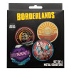 Set de 4 Sous-verres Borderlands – Fanattik Officiel