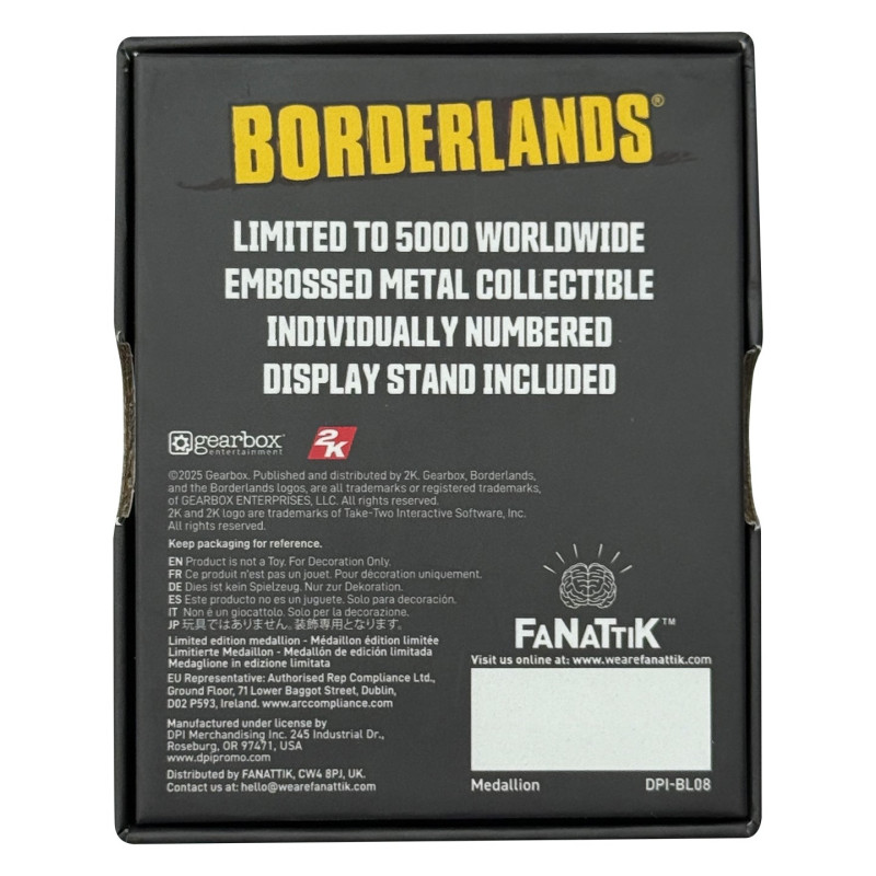 Réplique miniature Masque Bandit Borderlands – Fanattik