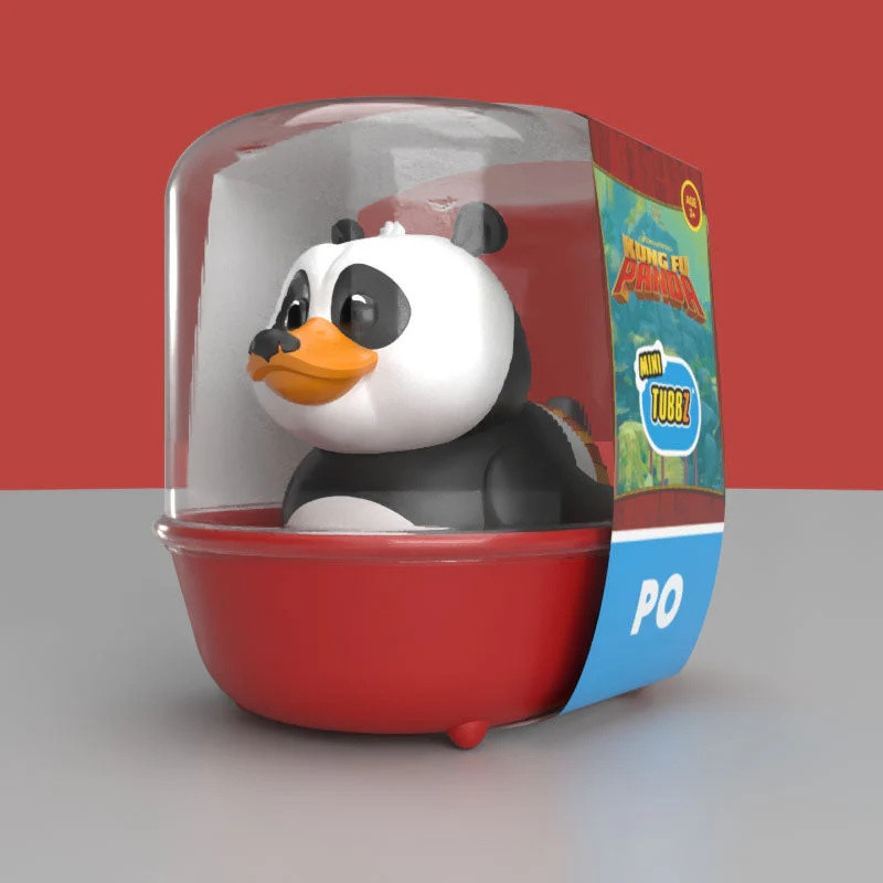 Figurine Mini Tubbz Po Kung Fu Panda avec Boîte Baignoire