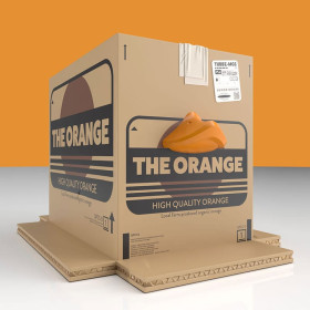 Metal Gear Solid - Figurine canard The Orange Box TUBBZ (Boxed Edition)