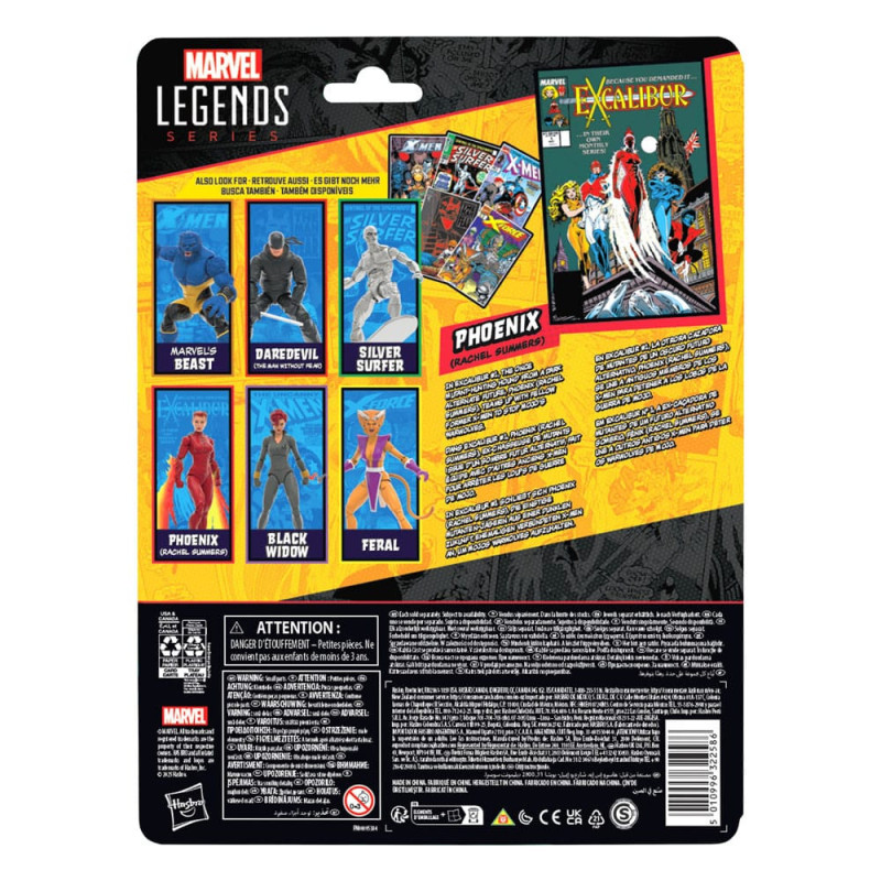 Figurine Marvel Legends Phoenix Rachel Summers 15 cm – Excalibur